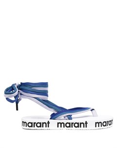 Сандалии с логотипом Isabel marant