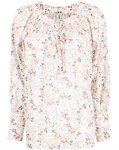 Блузка с цветочным принтом L'autre chose