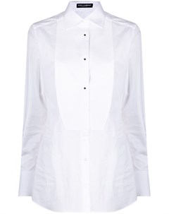 Поплиновая рубашка с длинными рукавами Dolce&gabbana