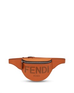 Маленькая поясная сумка с тисненым логотипом Fendi