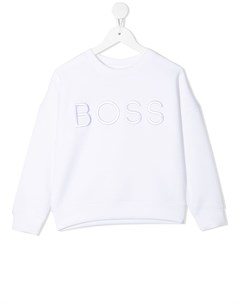 Толстовка с тисненым логотипом Boss kidswear