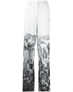 Прямые брюки с принтом Botanical Off-white