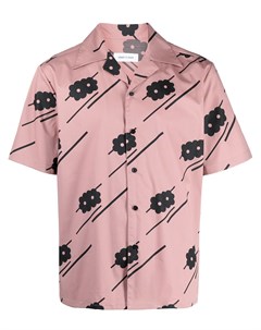 Рубашка с полосками и цветочным принтом Ernest w. baker