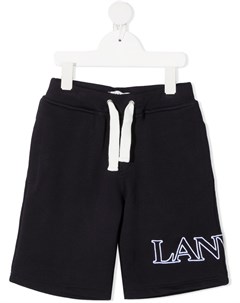 Спортивные шорты с вышитым логотипом Lanvin enfant