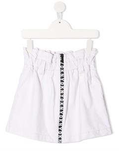 Джинсовая юбка с логотипом Dkny kids