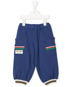 Спортивные брюки с эластичным поясом Gucci kids