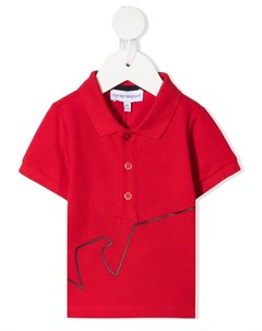 Рубашка поло с логотипом Emporio armani kids