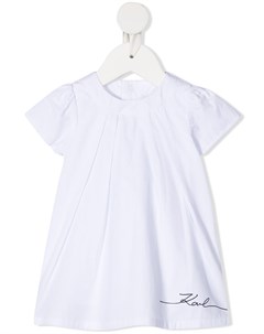 Платье рубашка с логотипом Karl lagerfeld kids