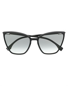 Массивные солнцезащитные очки в оправе кошачий глаз Fendi eyewear