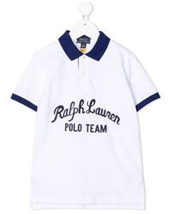 Сетчатая рубашка поло Polo Team Ralph lauren kids