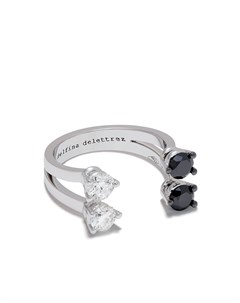 Золотое кольцо Domino Dots с бриллиантами Delfina delettrez