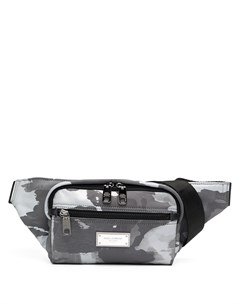 Поясная сумка с камуфляжным принтом и логотипом Dolce&gabbana