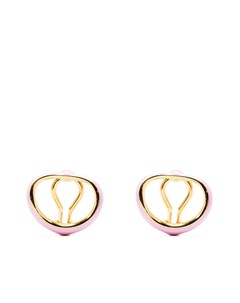 Двухцветные серьги кольца Charlotte chesnais