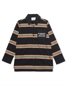 Рубашка в полоску Vintage Stripe Burberry kids