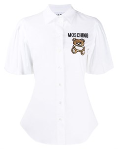 Рубашка с вышивкой Teddy Bear Moschino