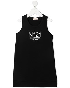 Платье миди с логотипом Nº21 kids