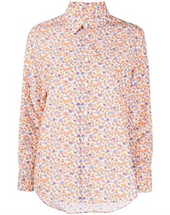 Рубашка с цветочным принтом и длинными рукавами A.p.c.
