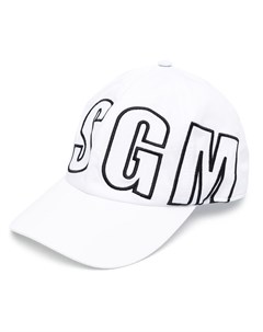 Бейсболка с вышитым логотипом Msgm