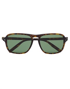 Солнцезащитные очки черепаховой расцветки Ermenegildo zegna