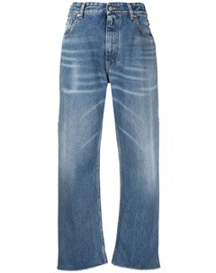 Широкие джинсы средней посадки Mm6 maison margiela