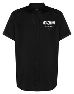 Рубашка с логотипом Moschino
