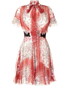 Платье с расклешенными рукавами Giambattista valli
