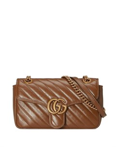 Стеганая сумка на плечо GG Marmont Gucci