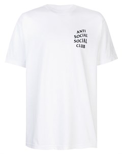 Футболка с логотипом Anti social social club