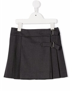Шерстяная мини юбка со складками P.a.r.o.s.h.