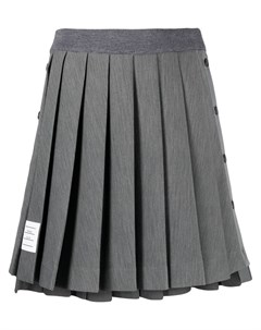 Плиссированная мини юбка Thom browne