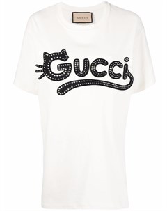 Футболка с логотипом Gucci