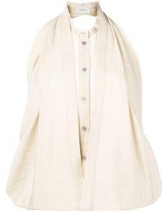 Многослойная блузка без рукавов Lemaire