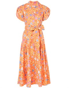 Платье миди с цветочным принтом Lhd