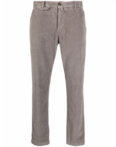 Вельветовые брюки прямого кроя Briglia 1949