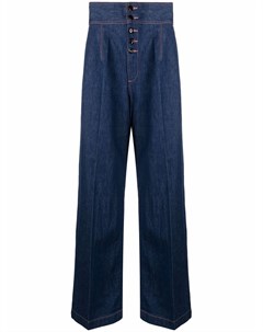 Широкие джинсы на пуговицах Made in tomboy