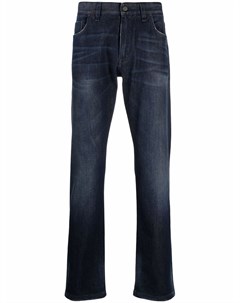 Прямые джинсы с вышитым логотипом Fendi