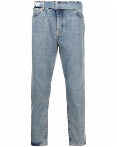 Укороченный джинсы с ремнем Industrial Off-white