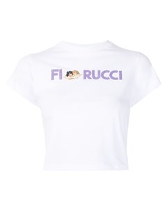 Укороченная футболка Angels с логотипом Fiorucci