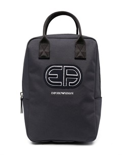 Рюкзак с вышитым логотипом Emporio armani kids