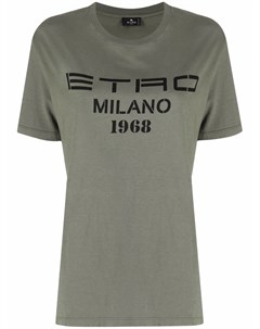 Футболка с логотипом Milano Etro