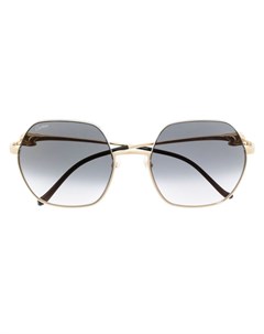 Солнцезащитные очки Panthere в шестиугольной оправе Cartier eyewear