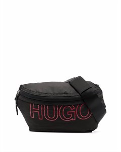 Поясная сумка из переработанного полиэстера с логотипом Hugo