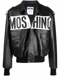 Куртка с логотипом Moschino