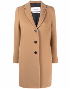 Однобортное пальто Calvin klein