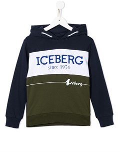 Худи с логотипом Iceberg kids