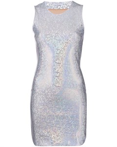 Платье мини Vision с голографическим эффектом Saks potts