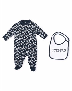 Пижама с логотипом Iceberg kids
