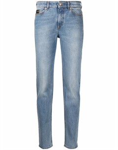 Прямые джинсы средней посадки Versace jeans couture