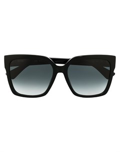 Солнцезащитные очки в квадратной оправе с заклепками Moschino eyewear