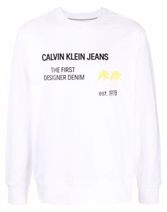 Толстовка с надписью Calvin klein jeans